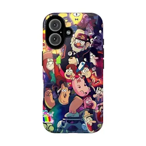 Gravity Falls Cover for iPhone 17 Air 17 Promax 16 15 14 11 Pro Max 13 12 Mini XR XS X Soft Back Cover Protection Shockproof Cellphone Smartphone