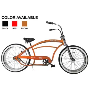 Royal 26" Single Speed Cruiser Bike with Coaster brake Triple Triple Tree Fork