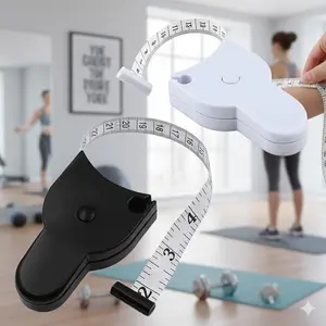 Professional Retractable Soft Tape Measure for Body & Tailoring, Accurate Sewing Ruler in CM/Inch. Portable Tape Measure Ideal for DIY Clothing Design, Crafting, Custom Dressmaking & Home Sewing. Precision Measurement Tool for Designers & Makers.