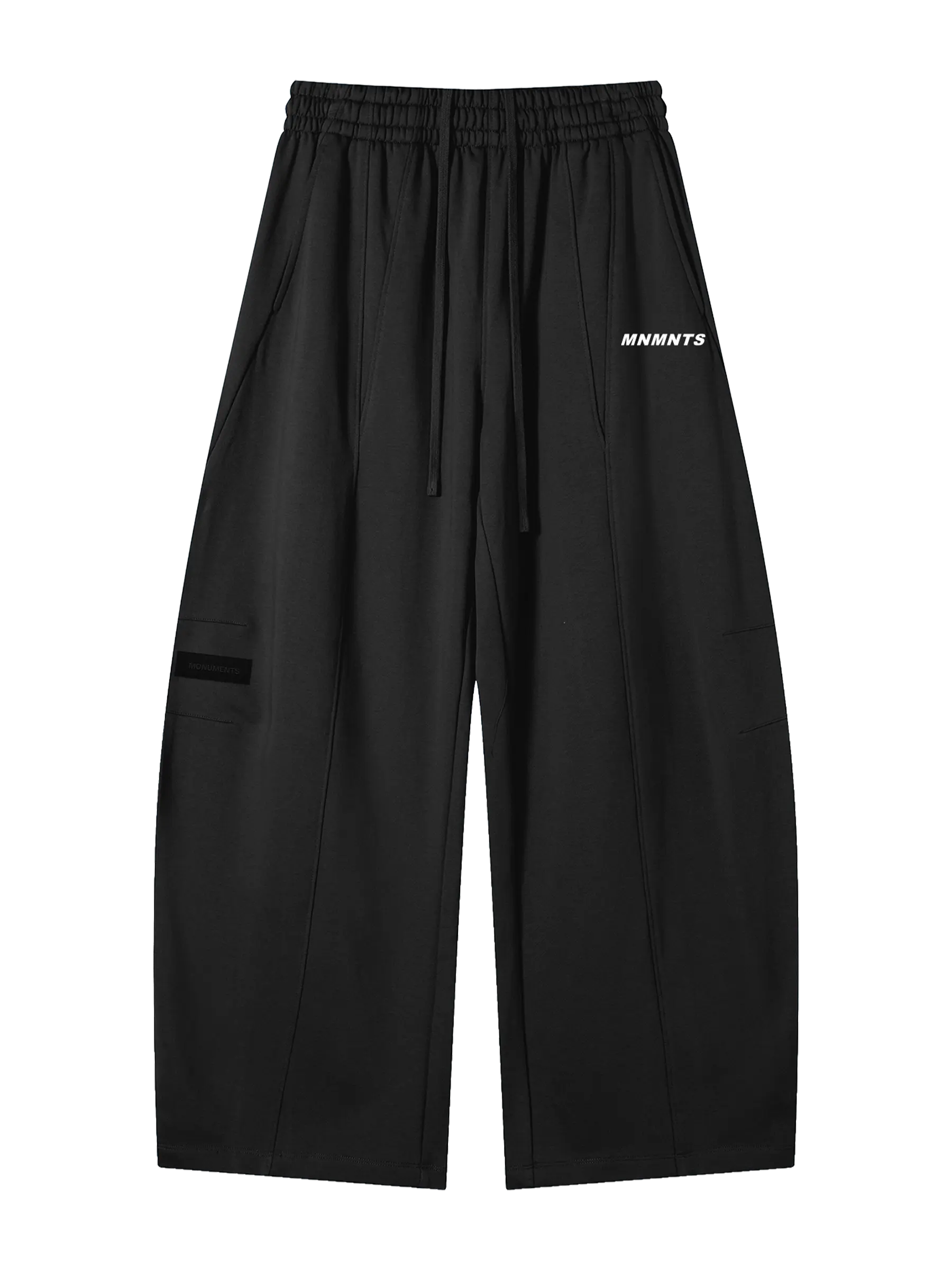 MONUMENTS | STRUCTURED WIDE-LEG SWEATPANTS