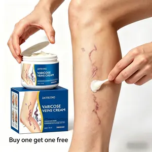 I Buy 1 Get 1 Free Varicose Vein Relief Cream for Legs 50g Helps with Leg Pain Swelling and Tired Heavy tiktokshopspringglowup Bee Venom Anti-Aging Moisturize Moisture