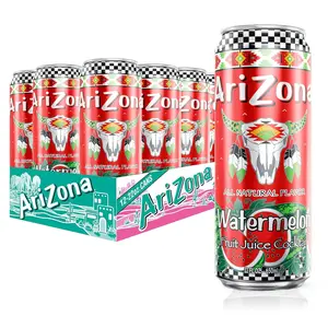 AriZona Watermelon | Fruit Juice Cocktail | 22 Fl Oz (12 Pack)