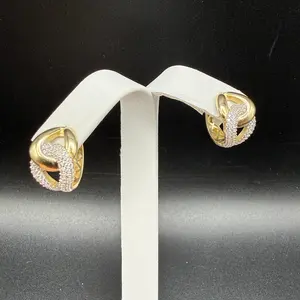10K Gold Elegant Earrings