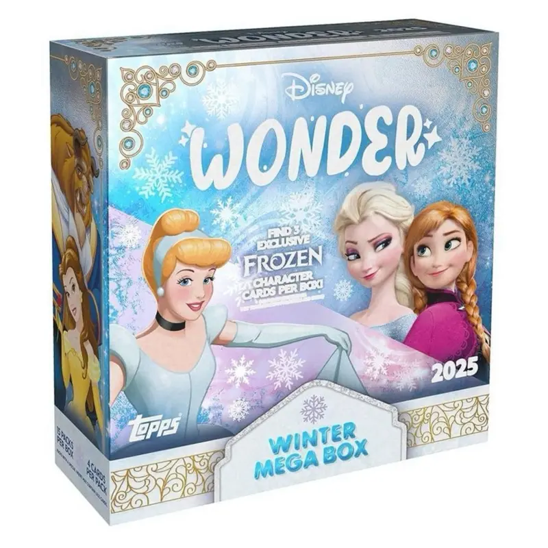 (1) *Single Pack* Topps Disney Wonder Mega Box Pack