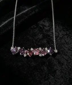 14k Six Cushions Necklaces