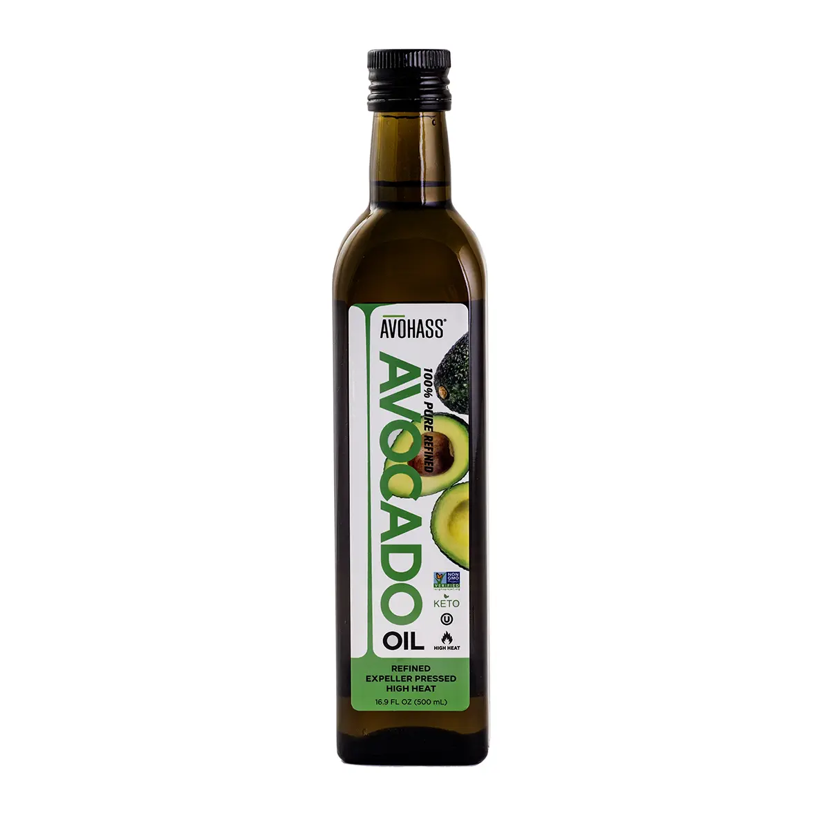 Avohass Refined Avocado Oil 16.9 oz