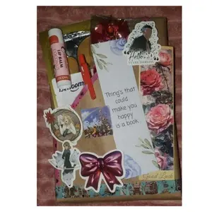 Element for Surprise! Blind Date with a Book - Handmade Unique Customization with Element of Surprise and Personal Touch.