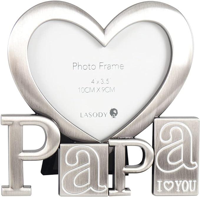 LASODY I love Papa Picture Frame,Papa Gifts, Father Day Gifts