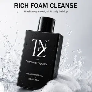 TNZ Ocean Amino Body Wash – Gentle Foaming Shower Gel for Soft & Fresh Skin – Daily Hydrating Cleanser