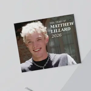 Matthew 2026 Wall Calendar, Desktop Calendar,The Year of Matthew Celebrity Planner, Funny Fan Gift for Him and Her, Pop Culture Holiday Gift Idea