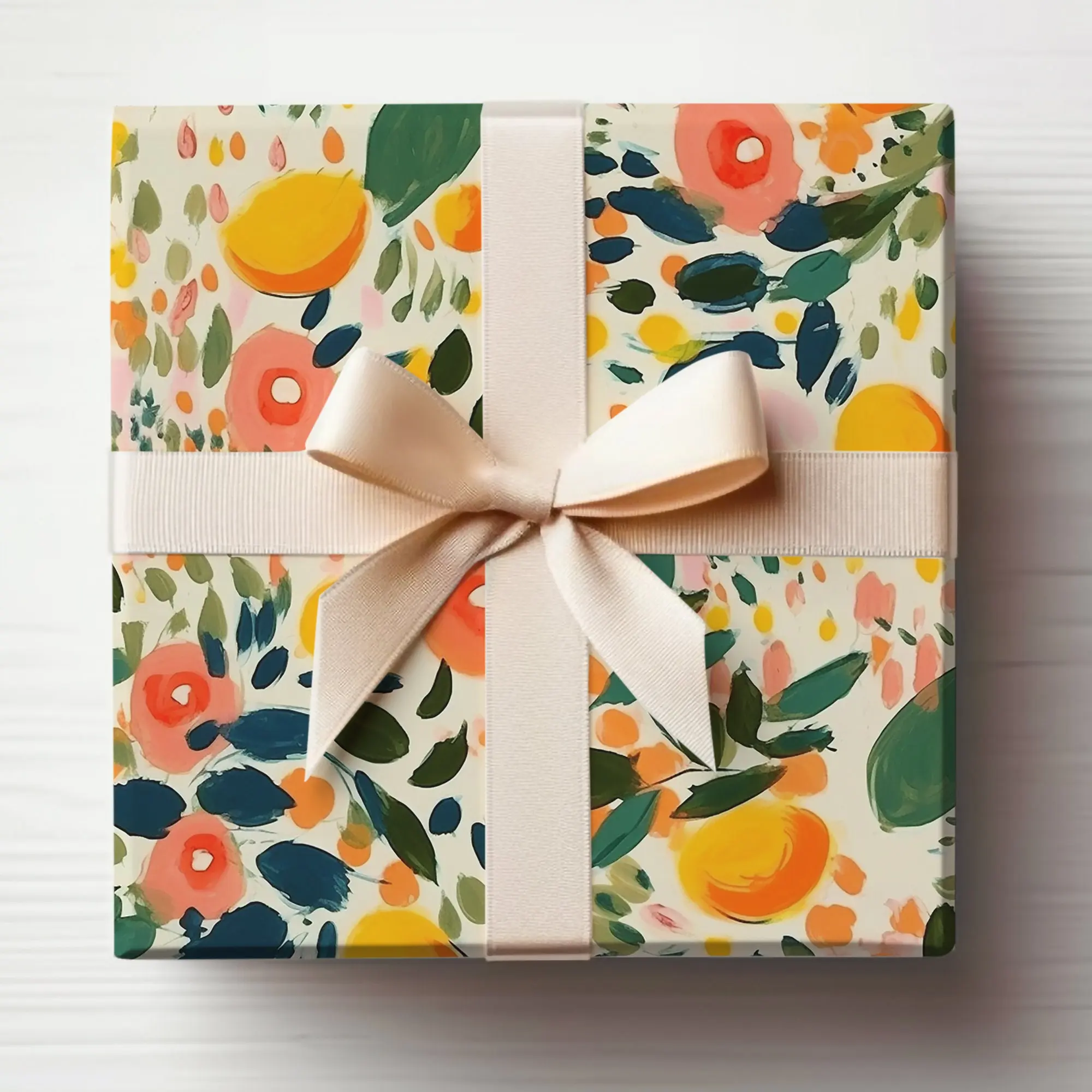 Orange Christmas Wrapping Paper Oranges, Citrus Wrapping Paper Roll, Christmas Citrus Wrapping Paper, Modern Oranges Gift Wrap, Clementine