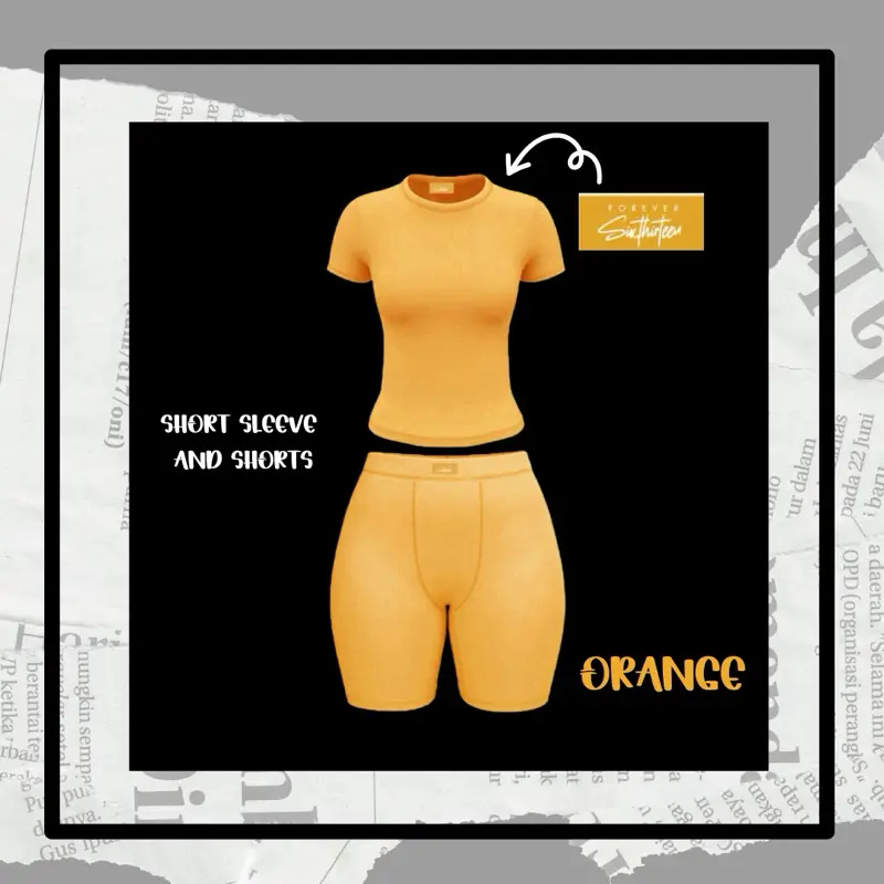 Orange Crème Loungewear