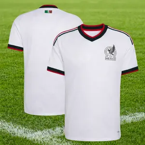 [TRENDING JERSEY 2026] Unisex Soccer Mexico National Team 2026 Away Replica Jersey - White - Full Print Logo, Fan Jersey, Football Shirt Gift