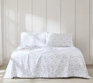 Lush Decor Suzette Sheet Set Pink 6-Piece Set King