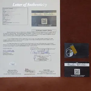 Brooke Shields 3.38 x 2 1/8 Signed JSA Authenticated Studio 54 Card