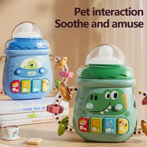 Baby soft music toy, including bottle and light-up toy, color randomly selected