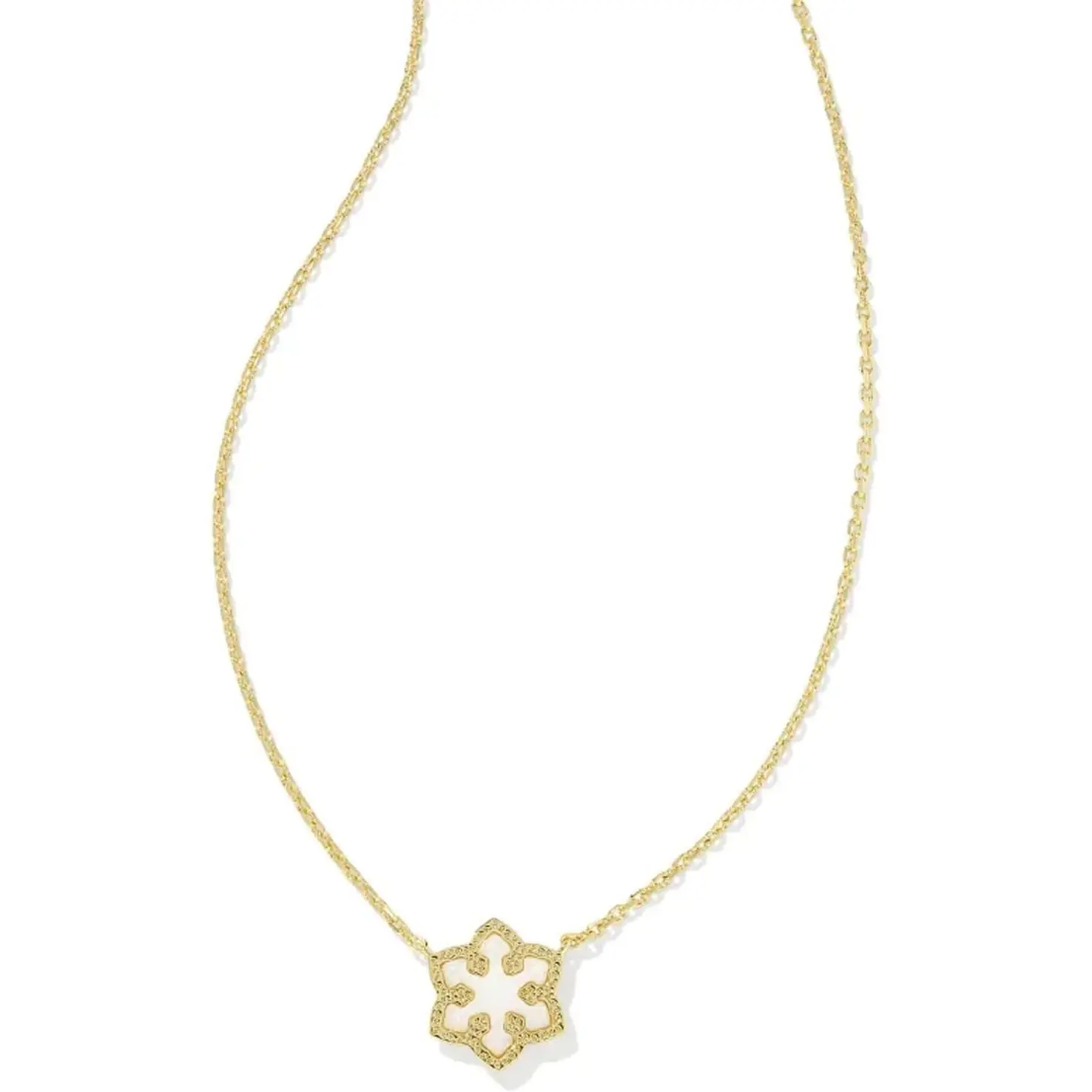 Kendra Scott Snowflake Pendant Necklace, Fashion Jewelry for Women