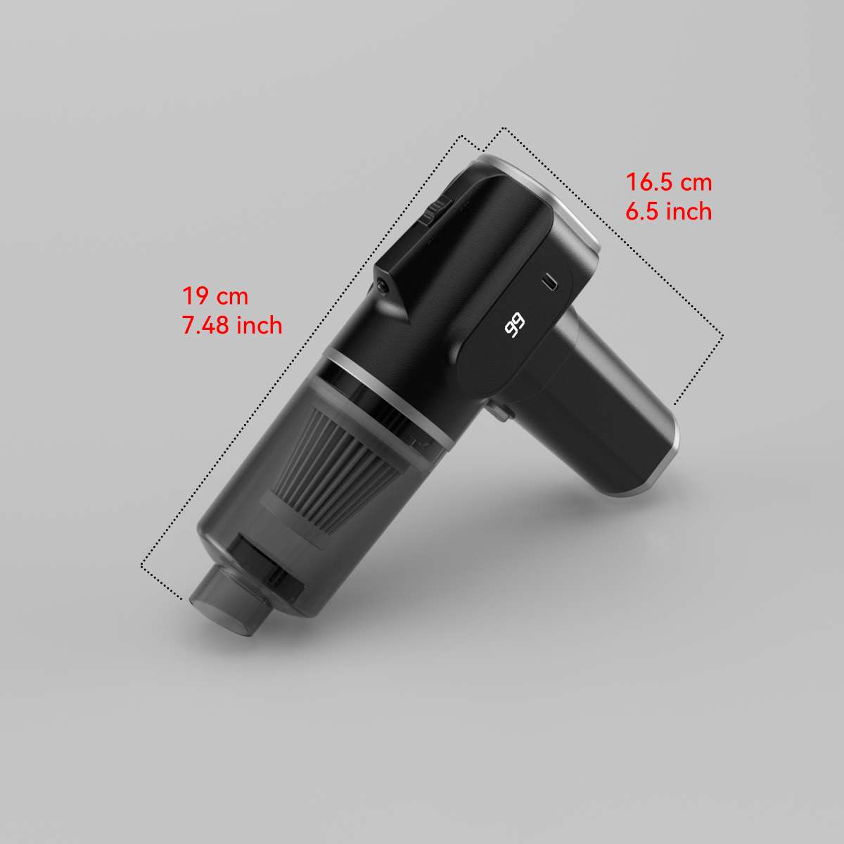 【Super Electric】- Handheld Steam Cleaner, 2-in-1 Suction & Blowing, with 4 Replacement Accessories, Multifunctional Household Steam Cleaner for Kitchen & Car Cordless Powerful Vacuum Mattress Stick Surface Portable Fabric Machine