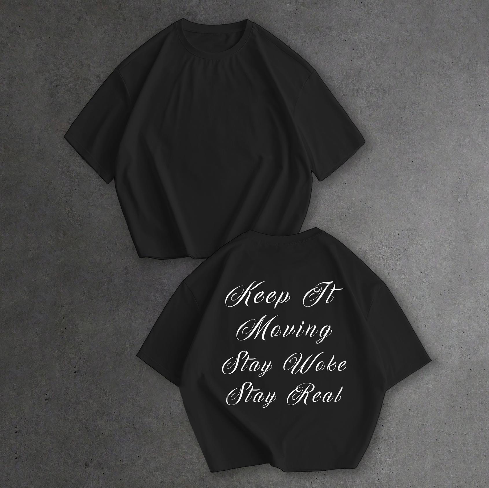 Unisex Y2K American street short T-shirt set (two pieces), color-block design with letter graphic print; comfortable short-sleeve casual wear, American street style T-shirt, crew neck short-sleeve T-shirt, machine washable, all-season comfort, smooth fabr