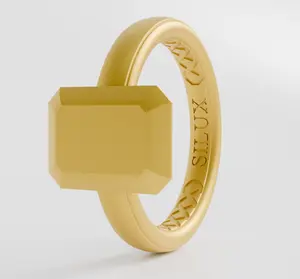 Emerald Silicone Ring