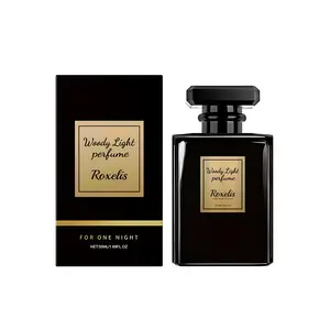 Roxelis Woody Light Perfume for Men, Long-Lasting Scent, Gentle Fragrance, Ideal for Business Meetings & Parties, Perfect Gift Choice, Scented Fragrance