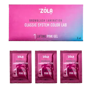 ZOLA Color Lab Set in Sachet 01 Lifting Pink Gel (3 x 1 ml)