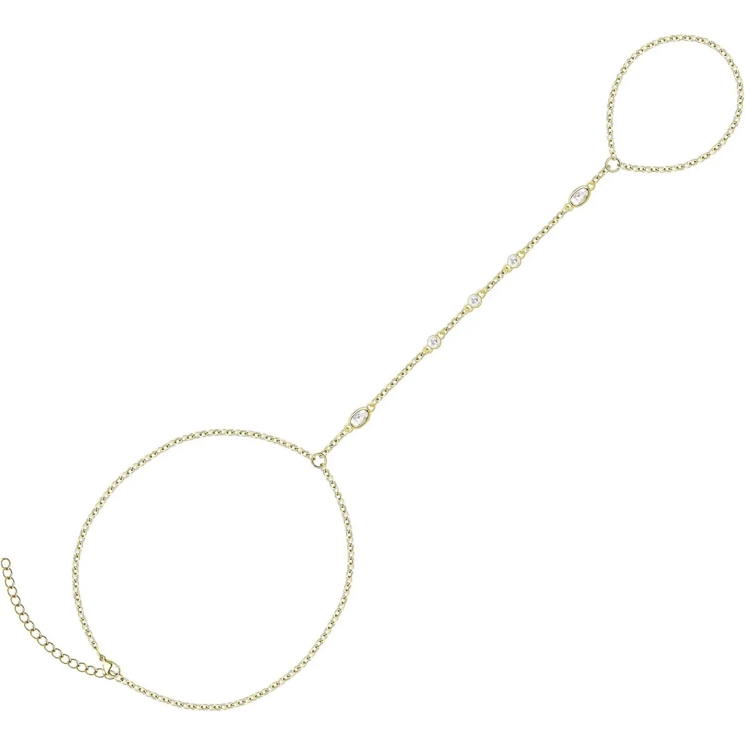 5cz hand chain