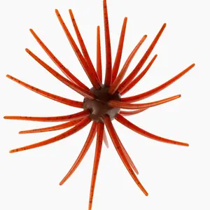 Creature Bait Dice Baits for Bass Fishing, Fuzzy Dice Fishing Lures with Rubber Legs, Soft Plastic Lure for Freshwater Soft Plastic Baits for Bass Fishing