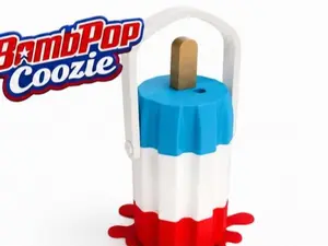 Bomb Pop Can Coozie / Koozie 4th of July Cooler