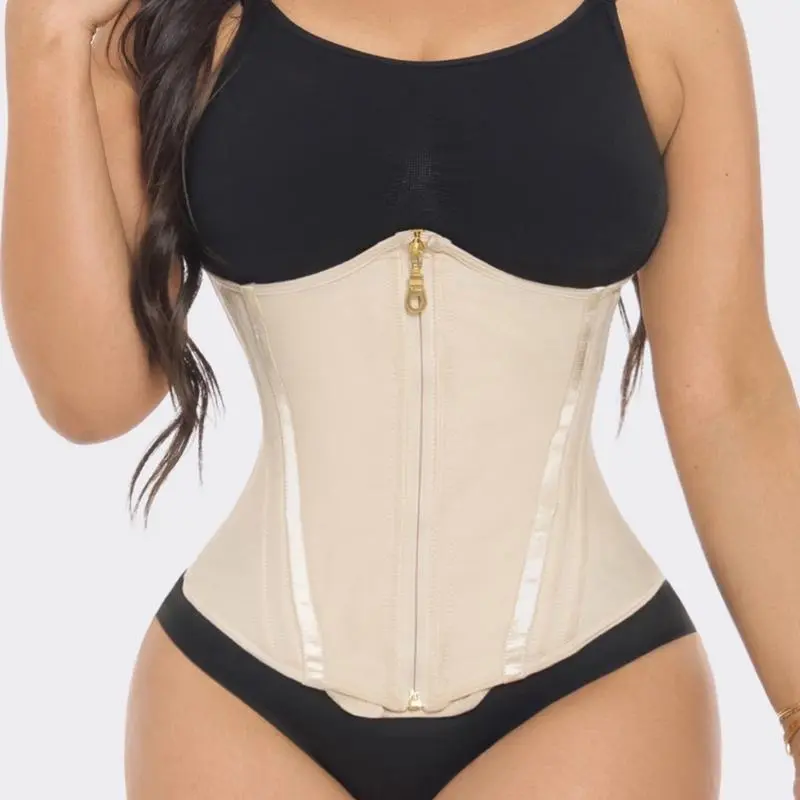 Women's Extreme High-Compression Fajas Waist Trainer Shapewear for Everyday Wear