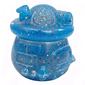 Gnome hut Jar with lid