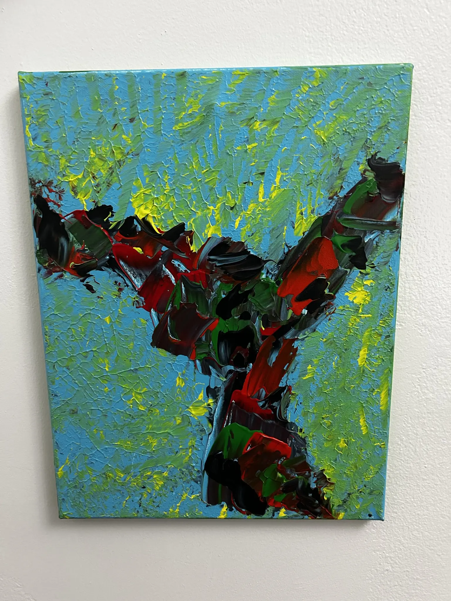 14x11 Abstract Art Portrait