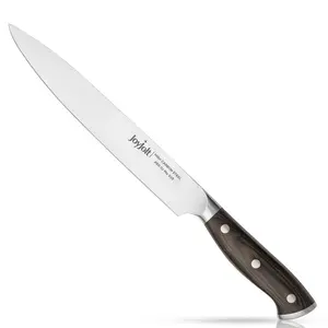 JoyJolt 8-in Slicing Knife High Carbon Steel Kitchen Knife