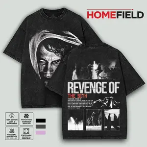 Anakin Shirt Revenge t-shirt movie Oversize 2 sided washed tshirt graphic tees menswear, Movie Apparel