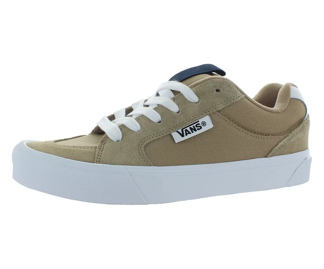 VANS Chukka Push Unisex Sneaker Shoes, Solid Color Mid-Top Canvas Lace-Up Casual Footwear for Everyday Wear