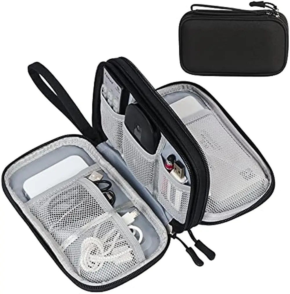 Travel Cable Organizer Pouch Electronic Accessories Waterproof Storage Bag