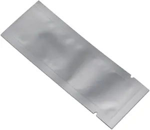 100 Pack 2.36x7.87 inch Heat Seal Sample Pouch Thickened Mylar Foil Bag for Toiletries Travel Packets Single Serving Coffee  Condiments  Storage Containers