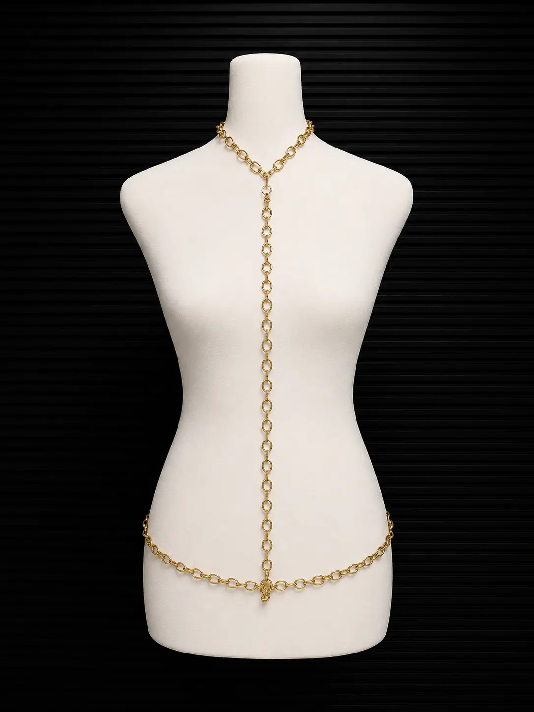 Amphitrite Liquid Gold Body Chain