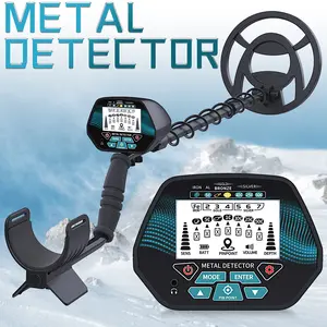LCD Display Metal Detector, Clear LCD Alerts, Multiple Detection Modes, Smart Jewelry Identification, Adjustable Sensitivity, Lightweight Design