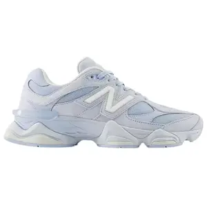 New Balance 9060 Unisex Sneakers in Sea Salt & Oxford Blue - Suede Mesh Chunky Footwear with Electric Ice Accents - U90607KM