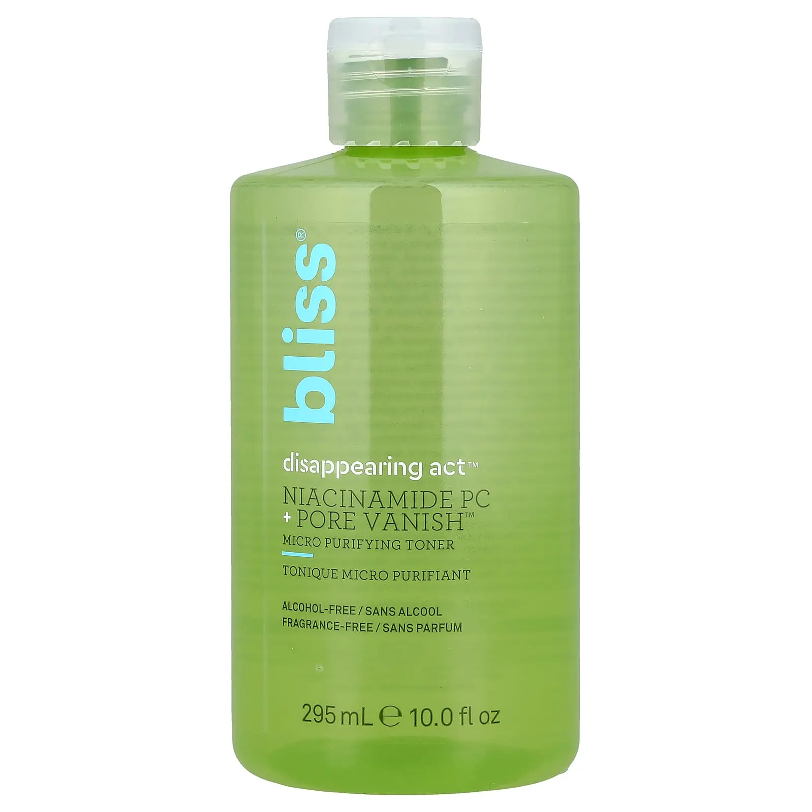 Bliss Disappearing Act Purifying Toner with Niacinamide, 10 fl oz (295 ml)
