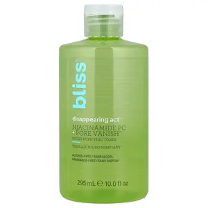 Bliss Disappearing Act Purifying Toner with Niacinamide, 10 fl oz (295 ml)