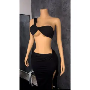 2-Piece tie up skirt set