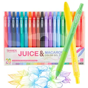 SHANDS 20-Vivid-Color ADHD Office Stationery Set - ADHD-Friendly Healing Bullet Journaling Tools, Smooth Anti-Anxiety Writing Supplies, Professional Uniform Aesthetic, Classroom Gift