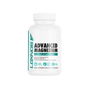 LGXNDS Advanced Magnesium 8 Forms Plus B6 | Sleep Recovery and Relaxation Support | Muscle and Nervous System Support | Vegan Stim Free Daily Wellness Formula