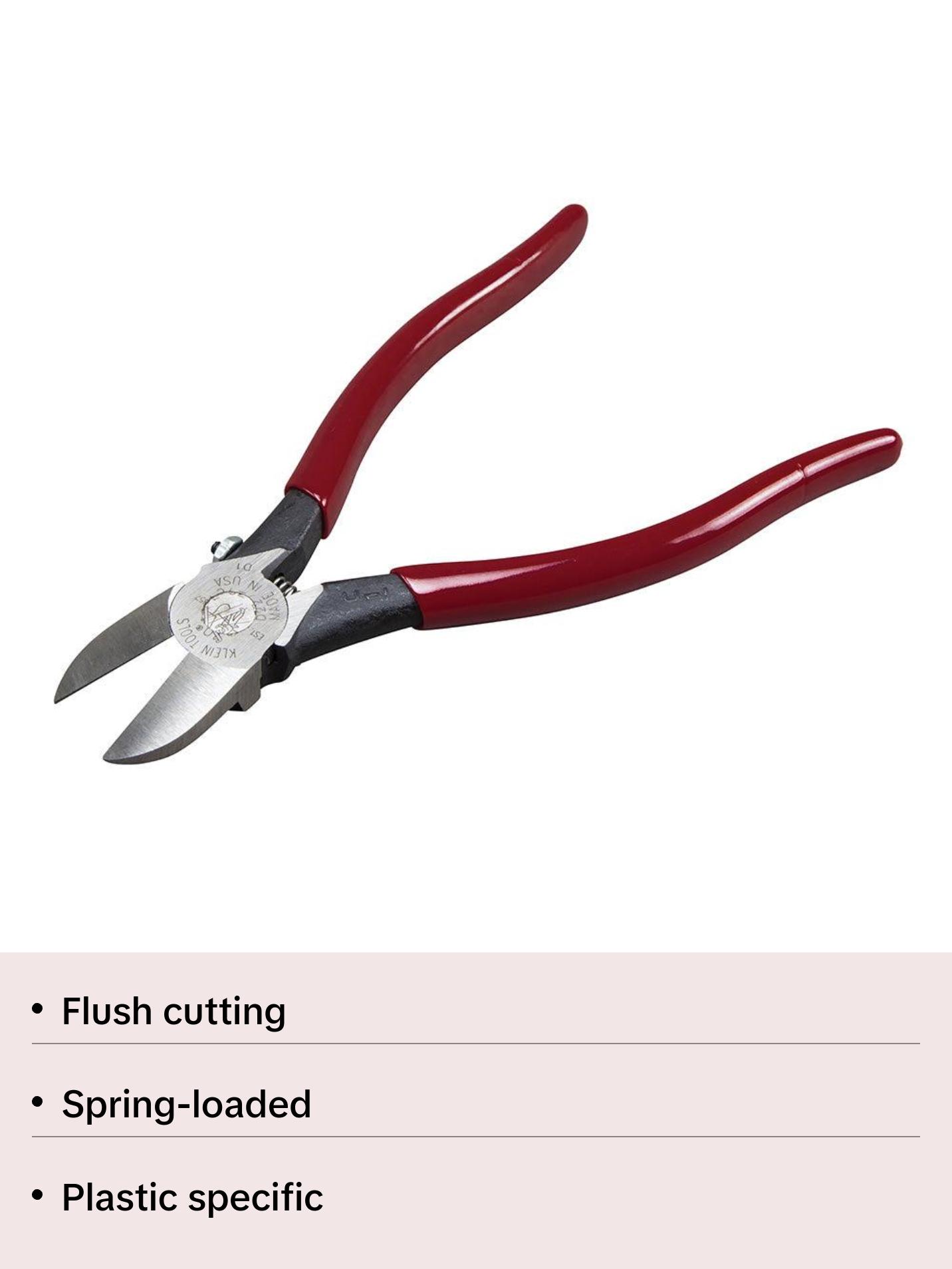 Klein Tools D227-7C Plastic Cutting Pliers