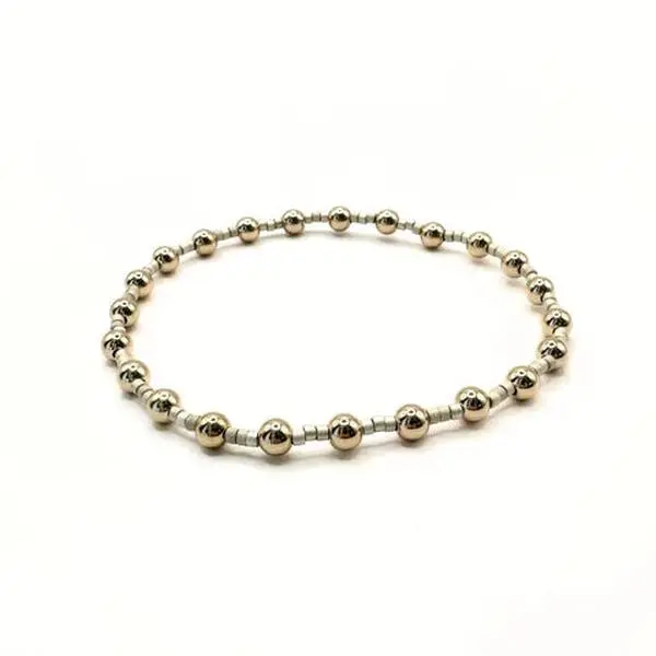 Erin Gray | 4mm Newport Gold-Filled Waterproof Bracelet