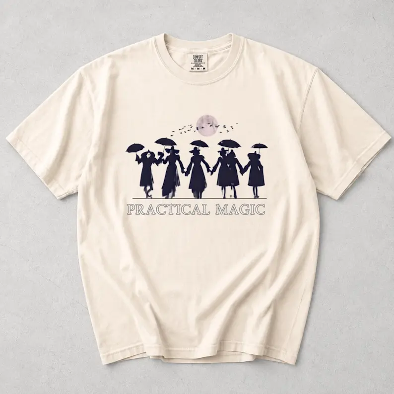 Practical Magic T-shirt, Witch T-shirt, Comfort Colors T-shirt, Practical Magic Movie Halloween T-Shirt, Halloween Gift Tee
