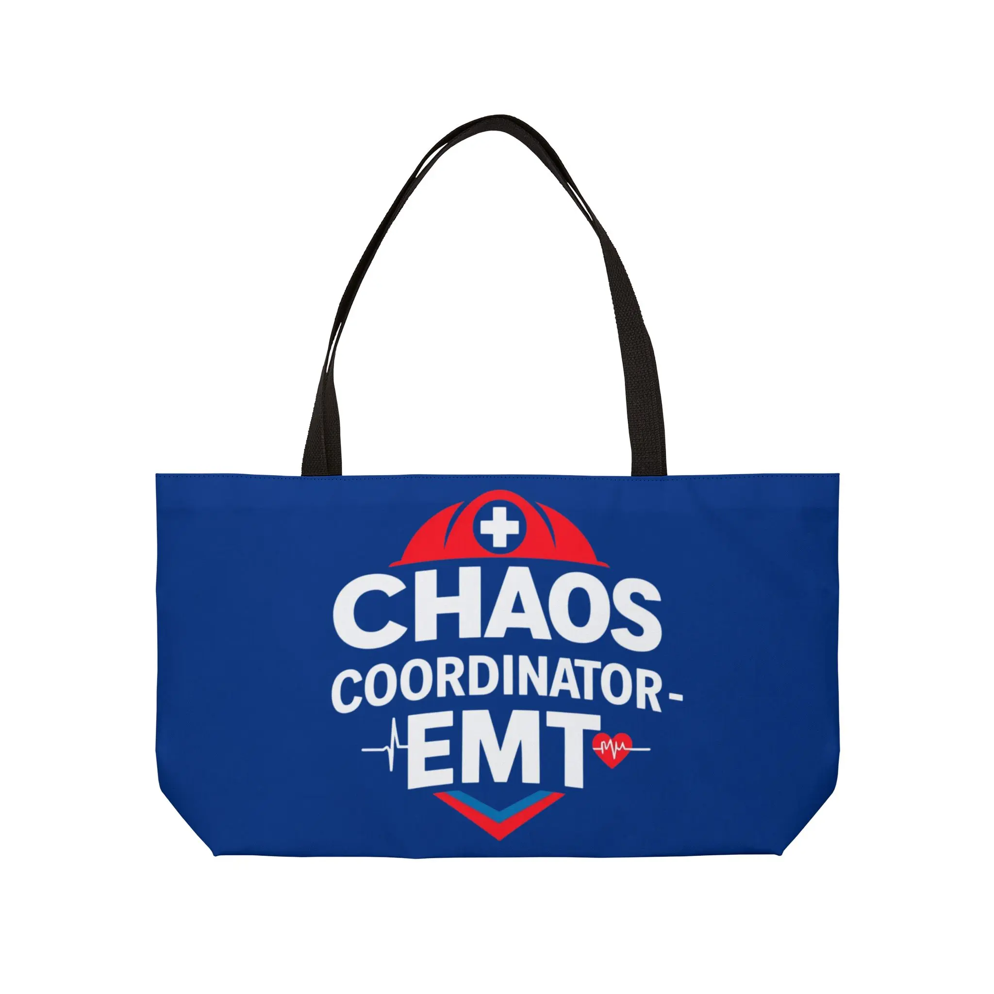 Chaos Coordinator EMT Weekender Tote Bag, Perfect for Emergency Responders, Gym, Beach, Travel, Gifts for First Responders