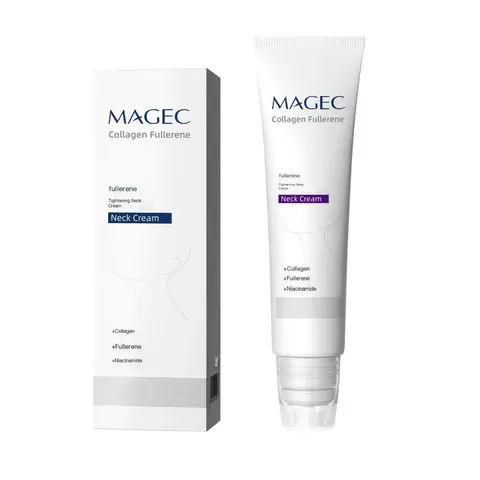 Reduces Wrinkles and Double Chin,Five Rollers for All Around Massage,Neck Firming Cream,Collagen Neck Cream,Hydrating Neck Moisturizer,Relieves Edema,Suitable for Wrinkled Skin,with Hyaluronic Acid,VitaminC+E, Skin Care
